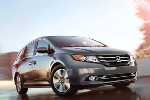 Mẫu xe minivan Honda Odyssey phiên bản 2014. (Nguồn: blogspot.com)