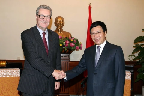 Việt Nam tăng quan hệ đối tác toàn diện với Australia 