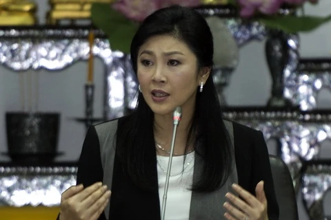 Thủ tướng Yingluck Shinawatra. (Ảnh: AFP/TTXVN)