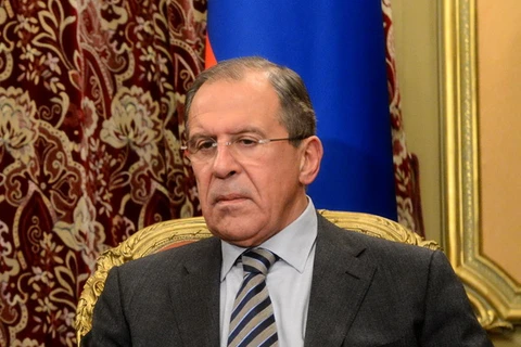 Ngoại trưởng Nga Sergei Lavrov. (Nguồn: AFP/TTXVN)