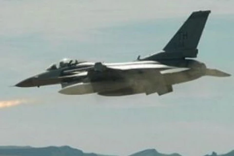 Máy bay chiến đấu F-16 của Israel. (Nguồn: Press TV)