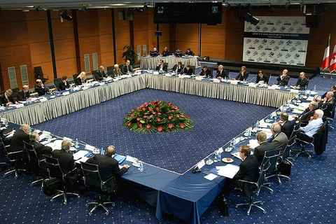 Một phiên họp của Bộ trưởng Tài chính G7 và Ngân hàng Trung ương. (Nguồn: wikimedia.org)