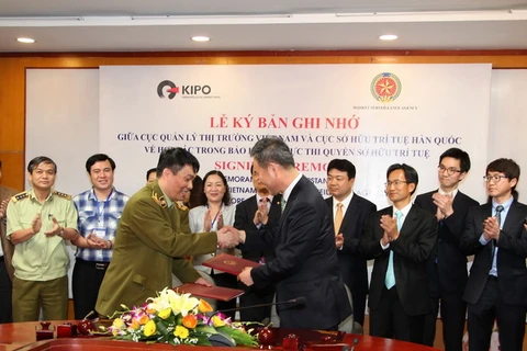 Việt-Hàn ký kết hợp tác về thực thi quyền sở hữu trí tuệ