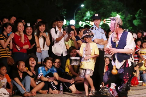 Một điểm vui chơi công cộng trên địa bàn thành phố Huế. (Ảnh: Trần Lê Lâm/TTXVN)