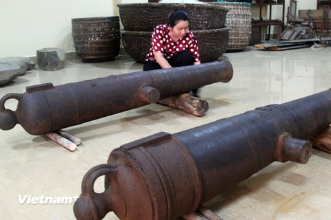 Phát hiện súng thần công từ cuối thế kỷ XIX tại Phú Yên