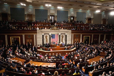 Một phiên họp của Hạ viện Mỹ. (Nguồn: AFP)