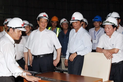 Thủ tướng kiểm tra tiến độ xây Dự án công trình Nhà Quốc hội