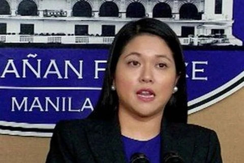 Người phát ngôn của Tổng thống Philippines, bà Abigail Valte. (Nguồn: kickerdaily.com)
