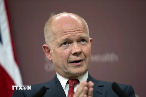 Ngoại trưởng Anh Hague tuyên bố cải thiện quan hệ với Iran