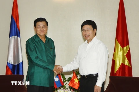 Việt Nam-Lào nỗ lực hoàn thành công tác phân giới cắm mốc