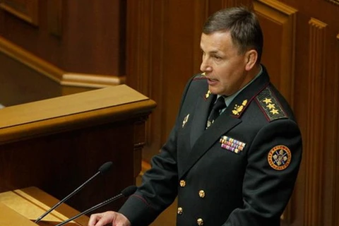Bộ trưởng Quốc phòng Ukraine Valeriy Heletey. (Nguồn: Reuters)