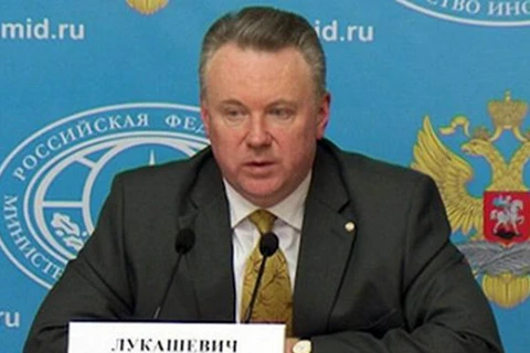 Người phát ngôn Bộ Ngoại giao Nga Alexander Lukashevich. (Nguồn: PressTV)