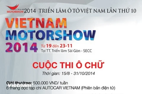 Triển lãm ôtô Việt Nam 2014 nóng lên cùng cuộc thi giải ô chữ