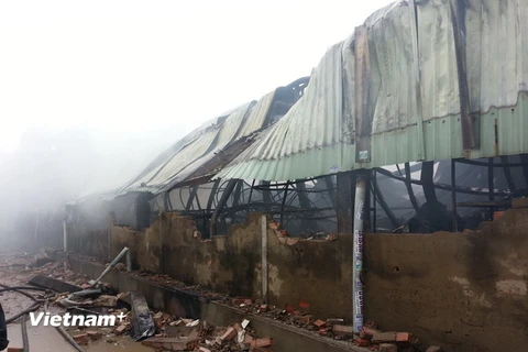 Bình Dương dập tắt đám cháy tại Công ty giày Thái Vĩnh Thắng