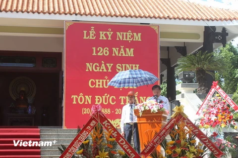 Lễ kỷ niệm 126 năm ngày sinh của Chủ tịch Tôn Đức Thắng