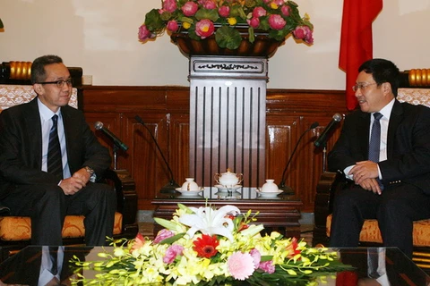 Phó Thủ tướng Phạm Bình Minh tiếp Đại sứ Brunei Darussalam