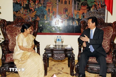 Việt Nam-Ấn Độ thúc đẩy mạnh mẽ quan hệ Đối tác chiến lược