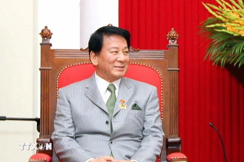 Ông Lê Hồng Anh tiếp Đại sứ đặc biệt Nhật Bản-Việt Nam