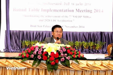 Lào tổ chức Hội nghị bàn tròn về phát triển năm 2014 với UNDP