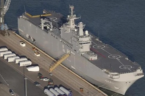 Pháp hoãn vô thời hạn chuyển giao tàu chiến Mistral cho Nga