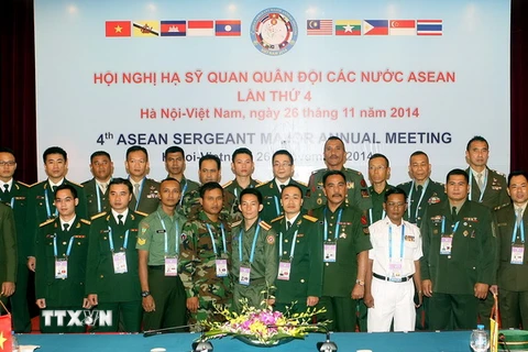 Hội nghị Hạ sỹ quan Quân đội các nước ASEAN lần 4 năm 2014