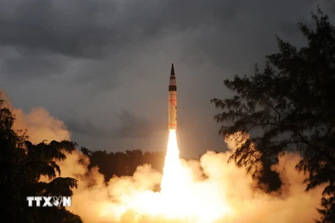 Ấn Độ thử tên lửa có khả năng mang đầu đạn hạt nhân Agni-4