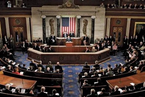 Một phiên họp của Hạ viện Mỹ. (Nguồn: presstv.ir)