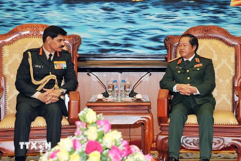 Việt-Ấn đưa quan hệ quốc phòng ngày càng đi vào chiều sâu