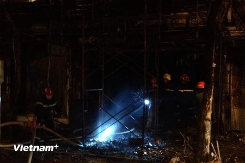 Hà Nội: Hỏa hoạn bất ngờ xảy ra tại thẩm mỹ viện Bally 