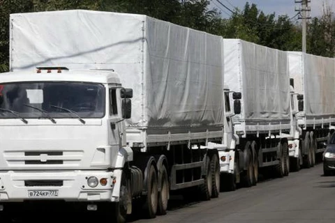Đoàn xe viện trợ nhân đạo thứ 12 của Nga đến Đông Ukraine