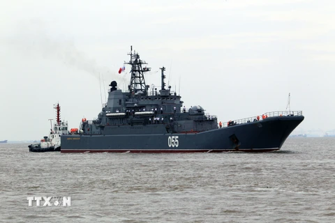 Đội tàu của Hạm đội Thái Bình Dương Nga sắp thăm Việt Nam