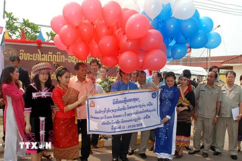 Trường Vientiane-Hà Nội, điểm sáng hợp tác đào tạo Việt-Lào 
