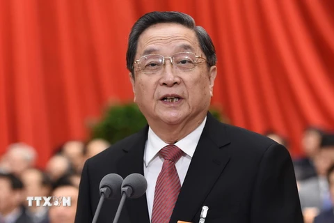 Chủ tịch CPPCC Trung Quốc đánh giá quan hệ với Nhật đang cải thiện