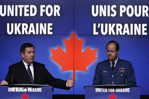 Nga phản ứng việc Canada tham gia huấn luyện quân sự ở Ukraine