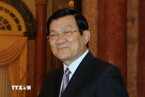 Chủ tịch nước Trương Tấn Sang dự Hội nghị cấp cao Á-Phi 