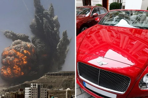 Hứa thưởng xe Bentley cho phi công tham gia không kích Yemen