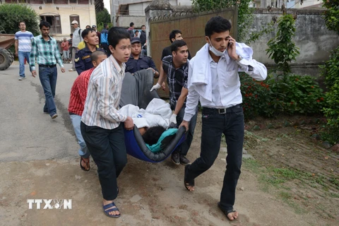 Nepal: Số người chết sau động đất 7,9 độ Richter lên tới 1.170 