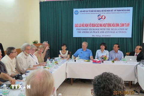 Giao lưu hữu nghị Việt Nam và Mỹ tại thành phố Đà Nẵng