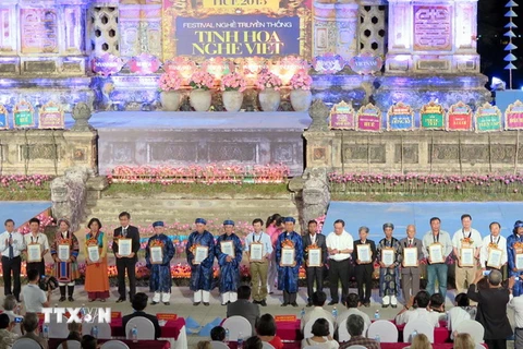 Bế mạc Festival Nghề truyền thống Huế lần thứ VI-2015