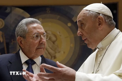 Chủ tịch Cuba cảm ơn những đóng góp to lớn của Giáo hoàng Francis I