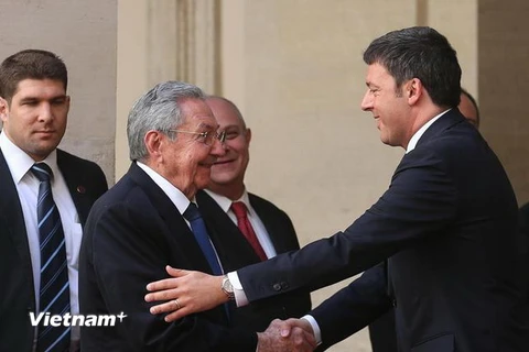 Chủ tịch Cuba Raul Castro: Quan hệ Cuba-Italy là hoàn hảo