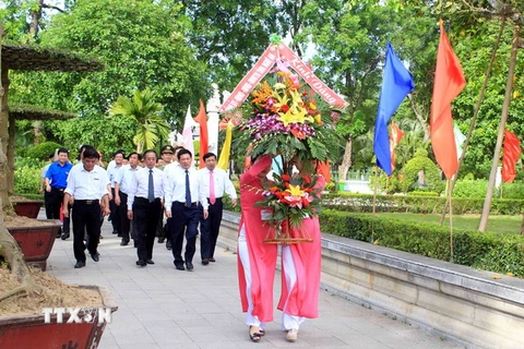 Nghệ An tổ chức Lễ dâng hương tại Khu di tích Kim Liên