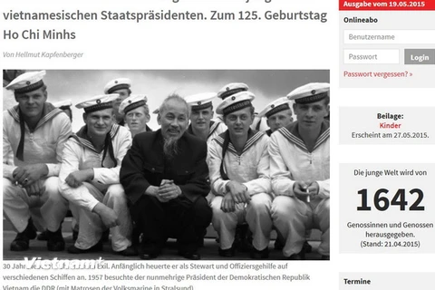 Nhà báo Đức viết bài báo cảm động về Chủ tịch Hồ Chí Minh