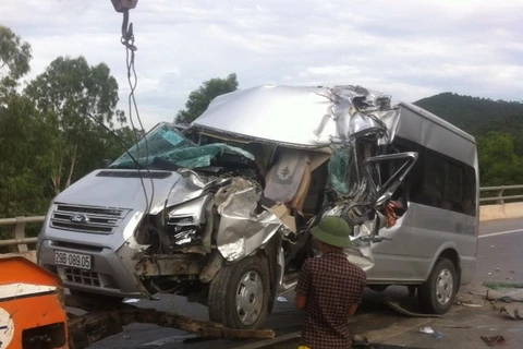 Nghệ An: Tai nạn trên Quốc lộ 1A, ít nhất 6 người thương vong