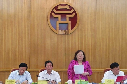 Phó Chủ tịch Ủy ban Nhân dân thành phố Hà Nội Nguyễn Thị Bích Ngọc. (Nguồn: hanoi.gov.vn)