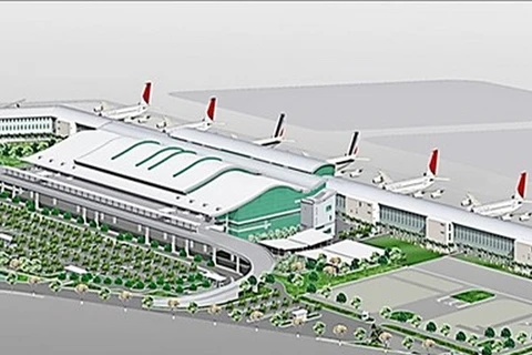Phối cảnh dự án nhà ga T2, sân bay Tân Sơn Nhất.