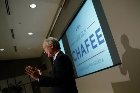 Cựu Thống đốc bang Rhode Island Lincoln Chafee. (Nguồn: Getty Images) 