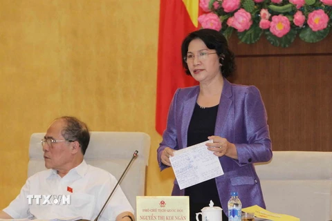 Phó Chủ tịch Quốc hội Nguyễn Thị Kim Ngân. (Ảnh: Phương Hoa/TTXVN)