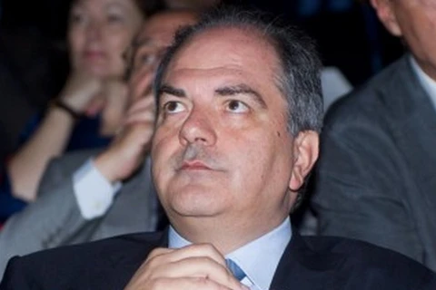 Thứ trưởng Bộ chính sách nông nghiệp Italy Giuseppe Castiglione - người đang bị điều tra trong bê bối 'mafia thủ đô.' (Nguồn: HuffPost Italia)