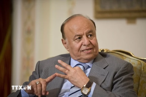 Tổng thống Yemen Abd-Rabbu Mansour Hadi. (Ảnh: AFP/TTXVN)